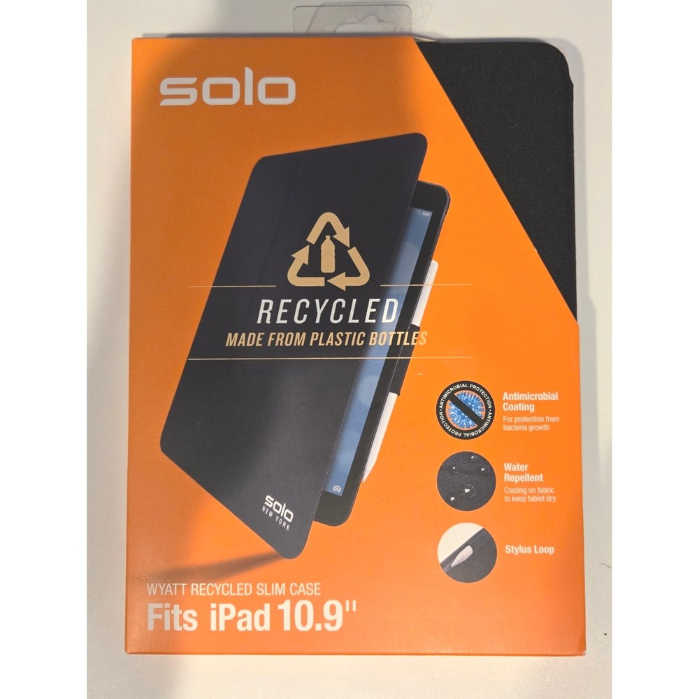 Solo New York Universal Tablet Case - Fits iPad 10.9"‎ Tablets, Black